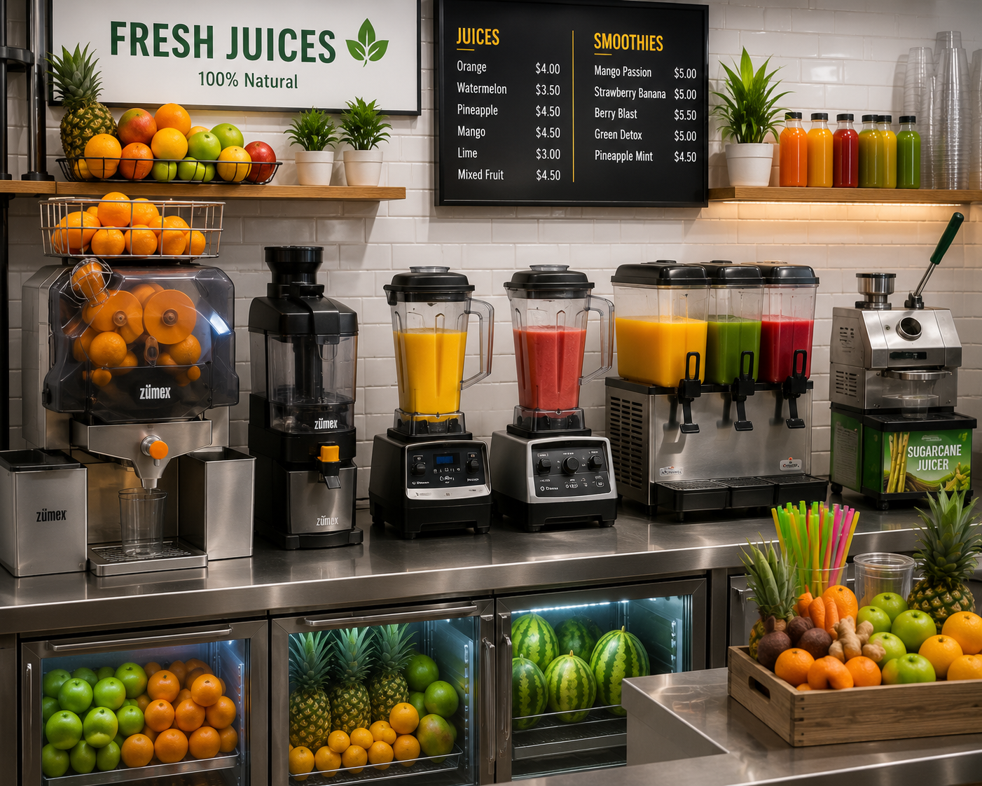 Juice Counter Machines